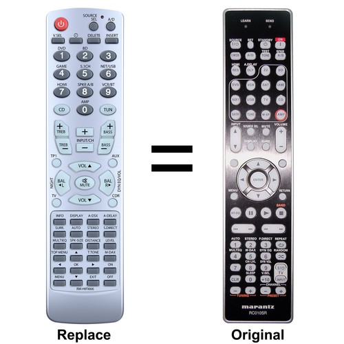 New replacement remote - replacement,